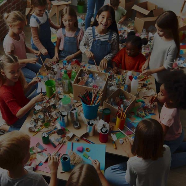 Comment créer des ateliers de recyclage créatif pour les enfants pendant les vacances scolaires ?