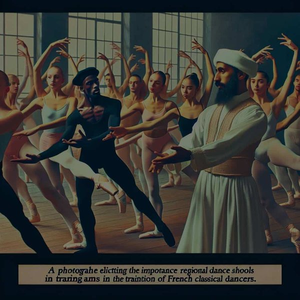 Quelle est l'importance des écoles de danse régionales dans la formation des danseurs classiques français ?